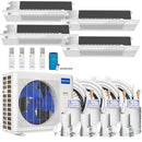 MRCOOL DIY 5th Gen 4-Zone 36,000 BTU 23 SEER2 (9K + 9K + 12K + 18K) Ductless Mini-Split Air Conditioner and Heat Pump with Ceiling Cassettes