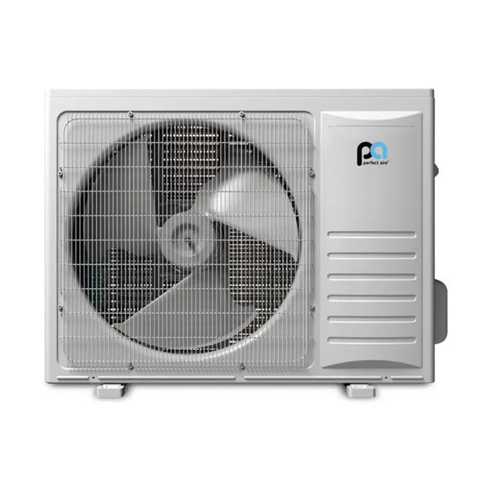 Perfect Aire DIY Multi-Zone 3 Zone 24,000 BTU (9K + 9K + 12K) Mini Split Air Conditioner Heat Pump Condenser