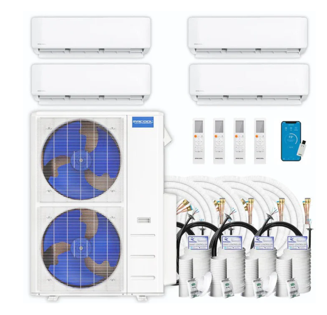 マルコ　ウエストコントロール MRCOOL DIY 5th Gen Multi-Zone 4-Zone 36,000 BTU 23 SEER2 (9K