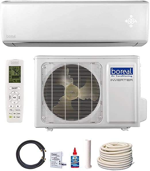 Boreal Konstell 12000 BTU Mini Split Air Conditioner with Heat Pump 115V