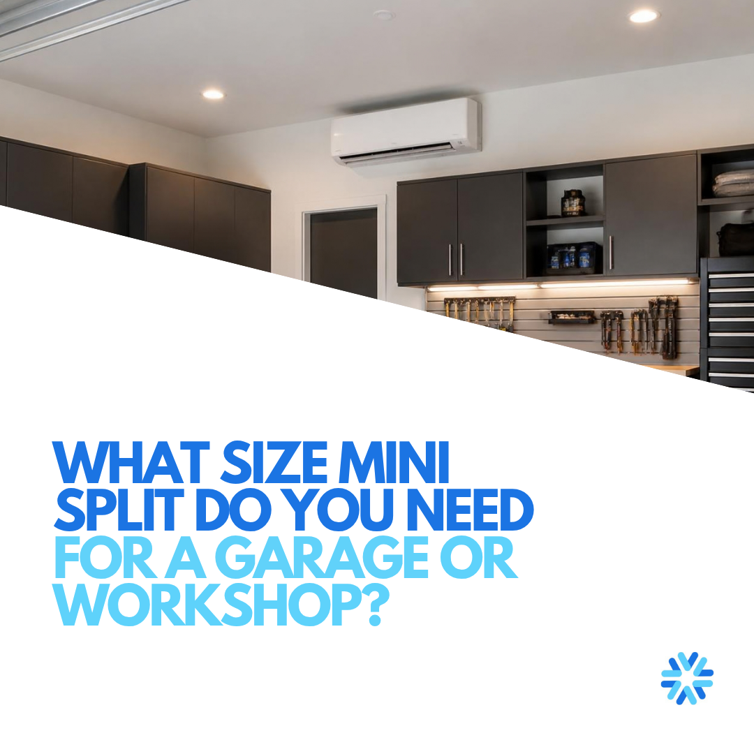 What Size Mini Split Do You Need for a Garage or Workshop?