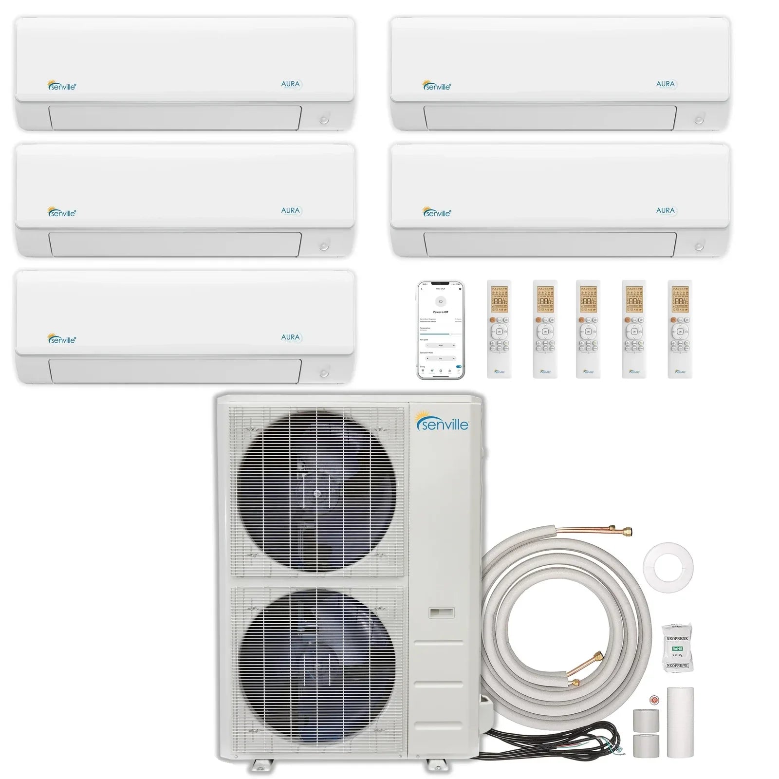 Five Zone Mini Splits