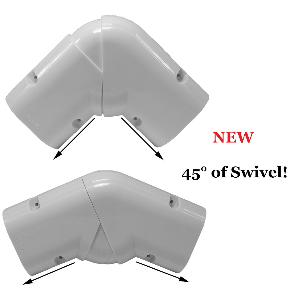 Pioneer Decorative PVC Line Cover Kit for Mini Split Air Conditioners & Heat Pumps