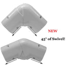 Pioneer Decorative PVC Line Cover Kit for Mini Split Air Conditioners & Heat Pumps