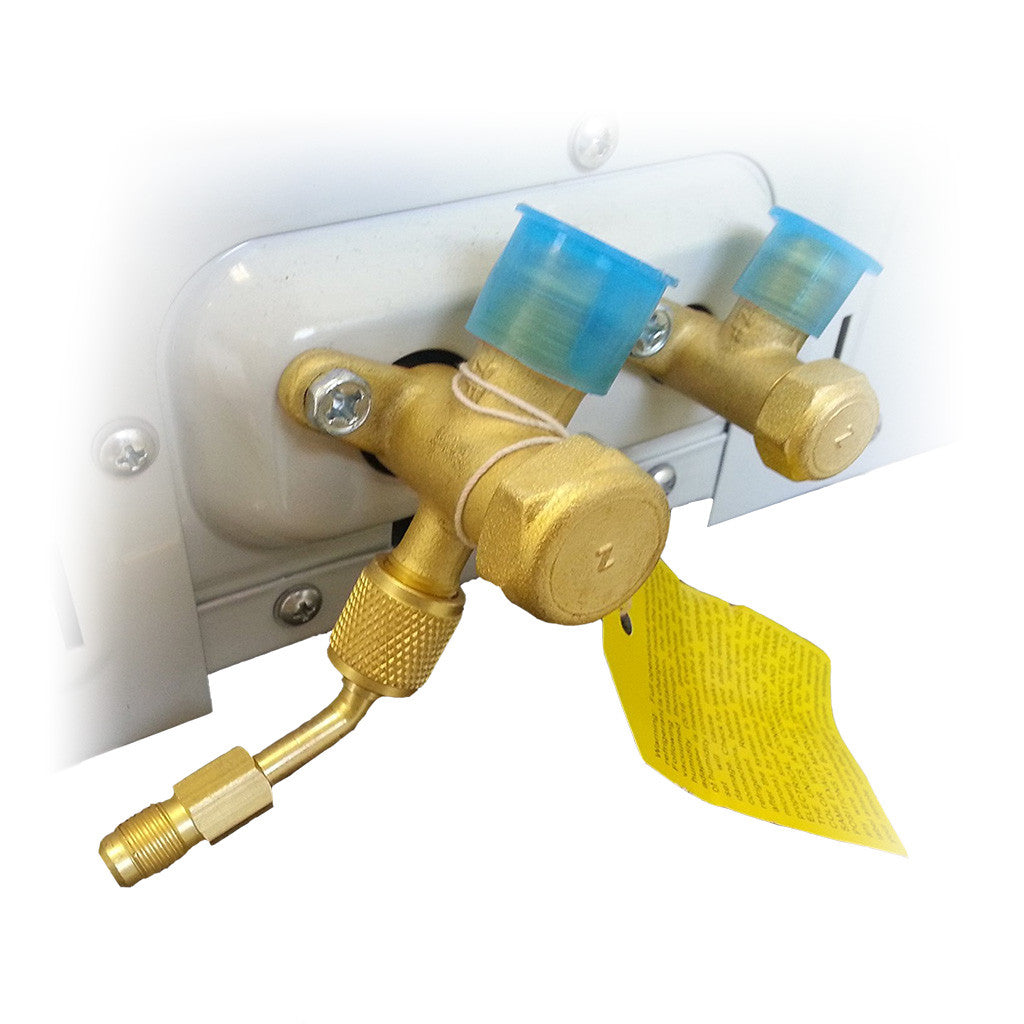 Pioneer Mini Split System Converter Adapter for Charging/Vacuuming Port, from 5/16" SAE to 1/4" SAE
