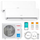 TURBRO Greenland 18,000 BTU 2 Zone Mini Split AC with Heat Pump - R-454B
