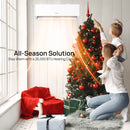 TURBRO Greenland 27,000 BTU 3 Zone Mini Split AC with Heat Pump - R-454B