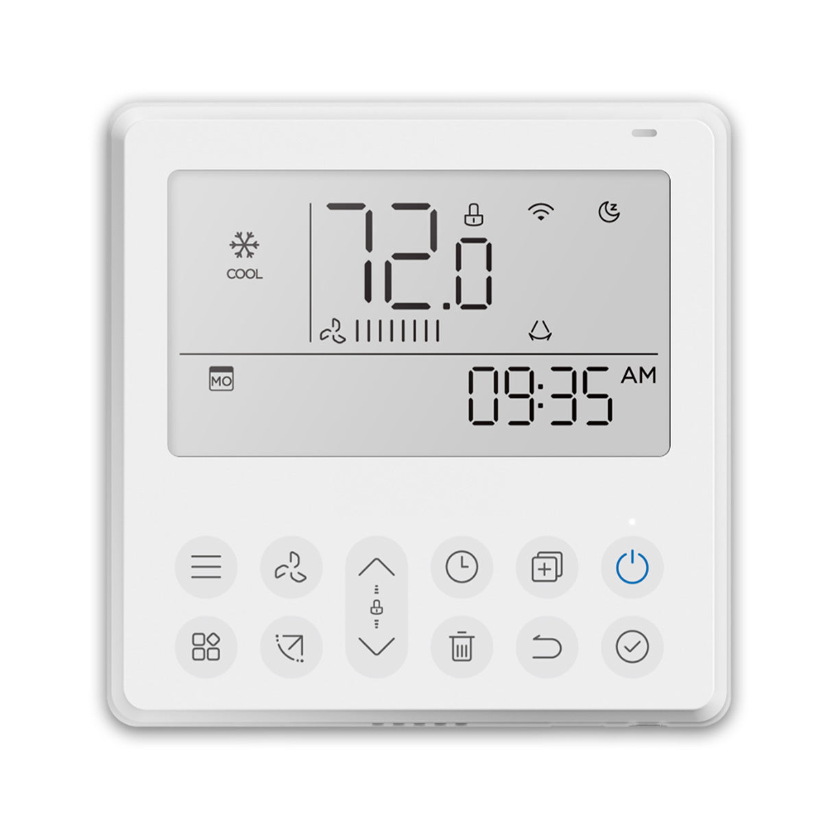 Pioneer Weekly Programmable Wi-Fi Thermostat For Pioneer RB, UB, CB Model R410a Mini Split Systems