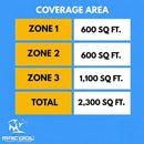 MRCOOL DIY 5th Gen Multi-Zone 3-Zone 55,000 BTU 22 SEER2 (12K + 12K + 24K) Ductless Mini-Split Air Conditioner and Heat Pump