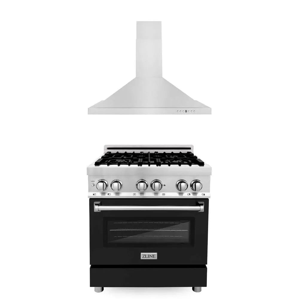 ZLINE 30-inch kitchen package 2KP-RABLMRH30