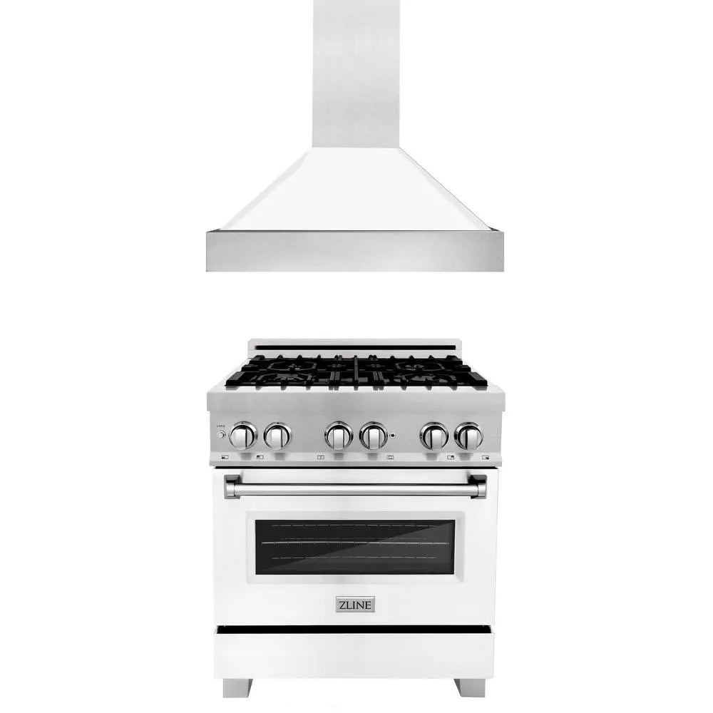 ZLINE 30-inch kitchen package 2KP-RASWMRH30
