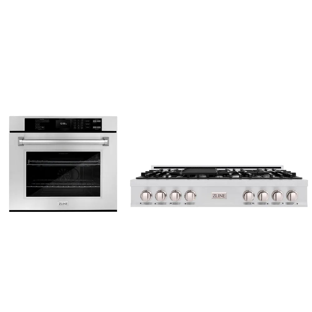 ZLINE 48-inch kitchen package 2KP-RTAWS48