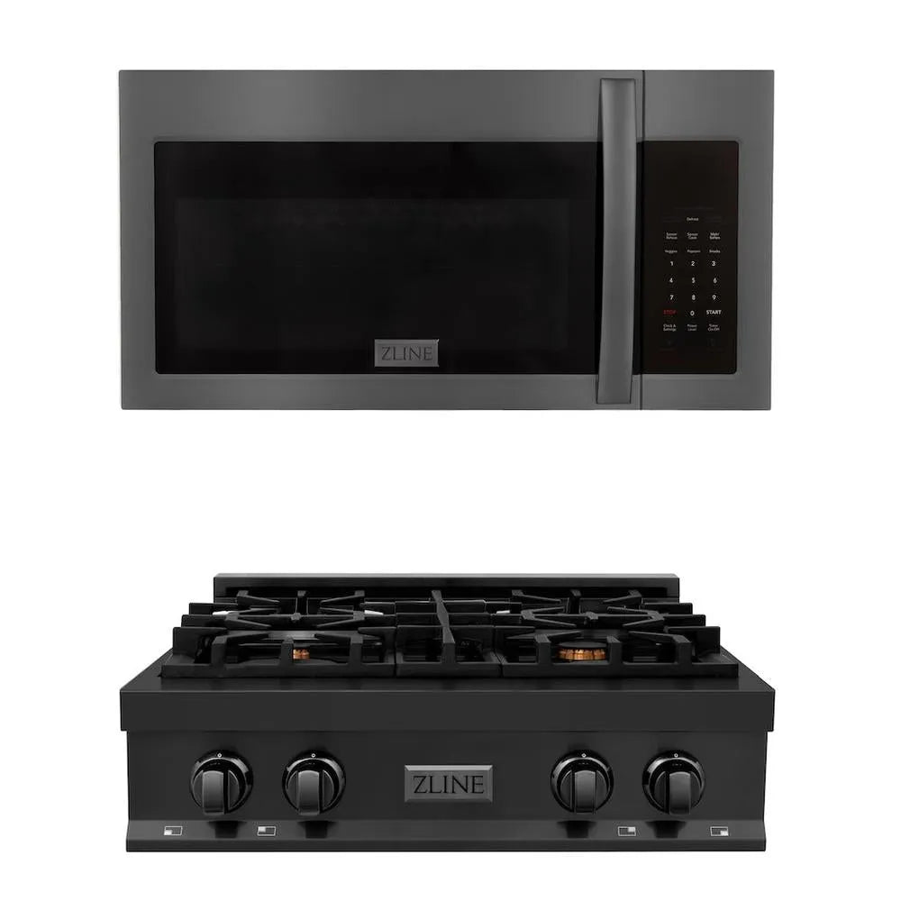 ZLINE 30-inch kitchen package 2KP-RTBOTR30