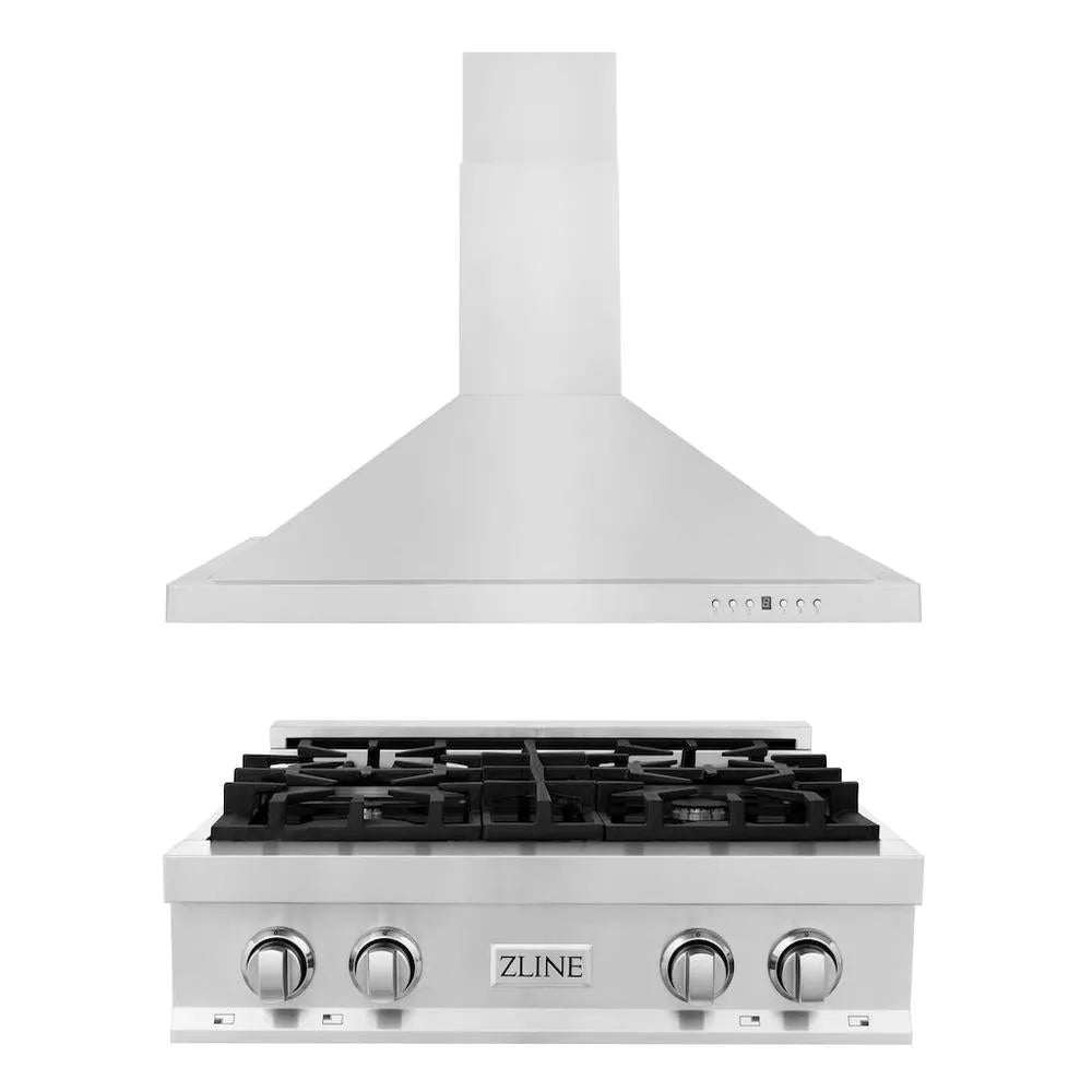 ZLINE 30-inch kitchen package 2KP-RTRH30