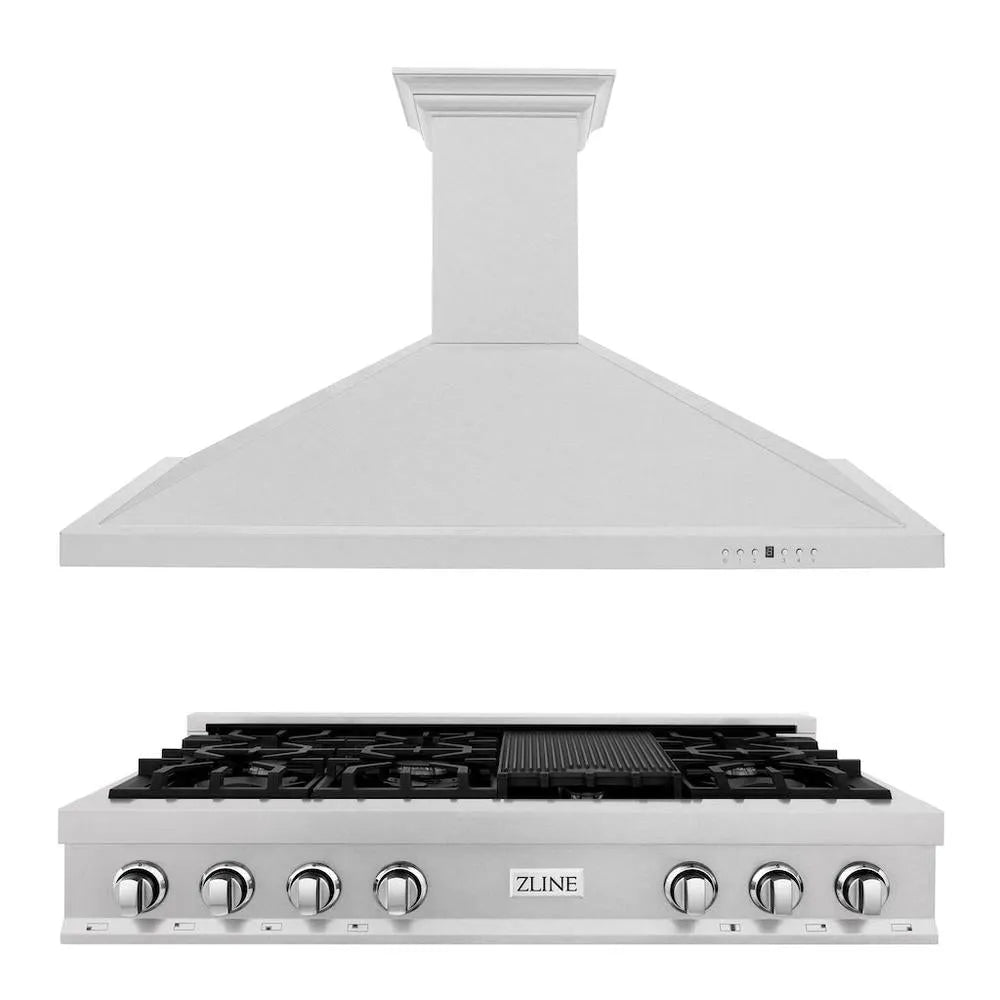 ZLINE 48-inch kitchen package 2KP-RTSRH48
