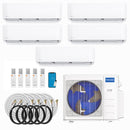 MRCOOL DIY 5th Gen Multi-Zone 5-Zone 36,000 BTU 23 SEER2 (6K + 9K + 9K + 9K + 9K) Ductless Mini-Split Air Conditioner and Heat Pump