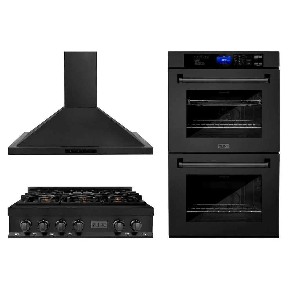 ZLINE 36-inch kitchen package 3KP-RTBRH36-AWD