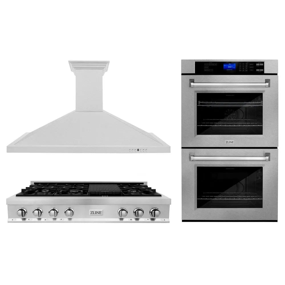 ZLINE 48-inch kitchen package 3KP-RTSRH48-AWD