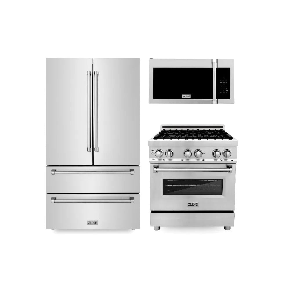 ZLINE 30-inch kitchen package 3KPR-RAOTRH30