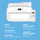 Perfect Aire 13,500 BTU Portable Air Conditioner - CEC