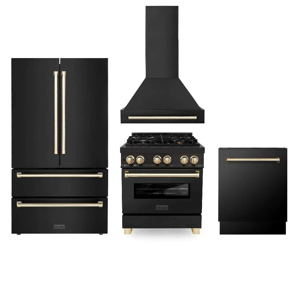 ZLINE 30-inch kitchen package 4AKPR-RABRHDWV30-G