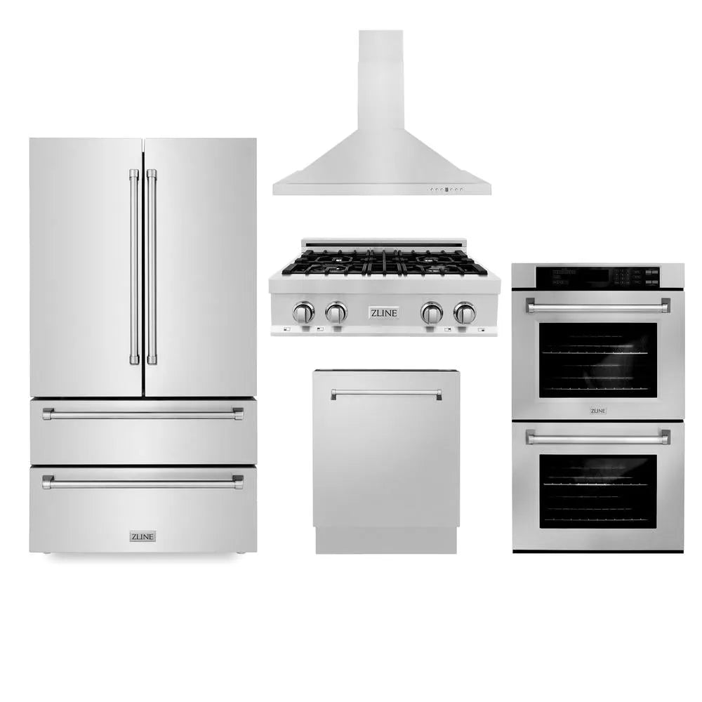 ZLINE 30-inch kitchen package 5KPR-RTRH30-AWDDWV