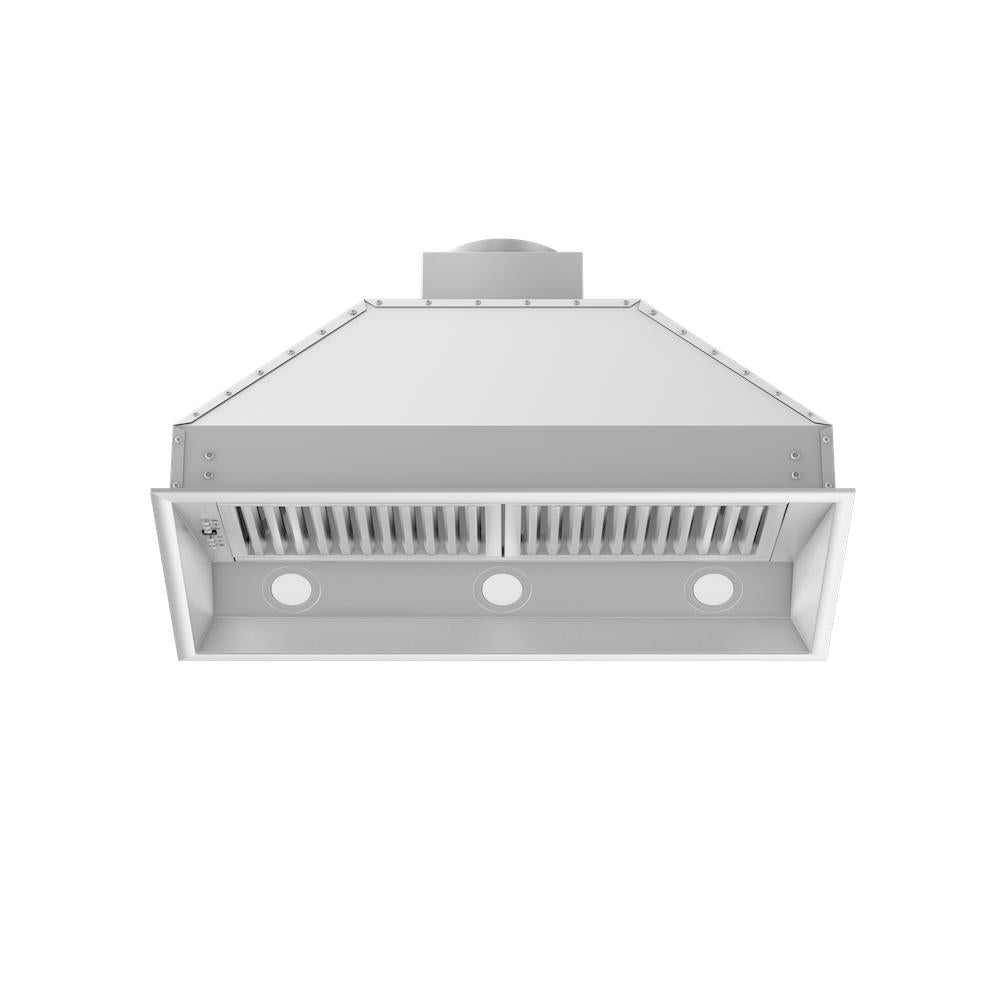 ZLINE 34-inch range hood in stainless steel 698-34, view 5
