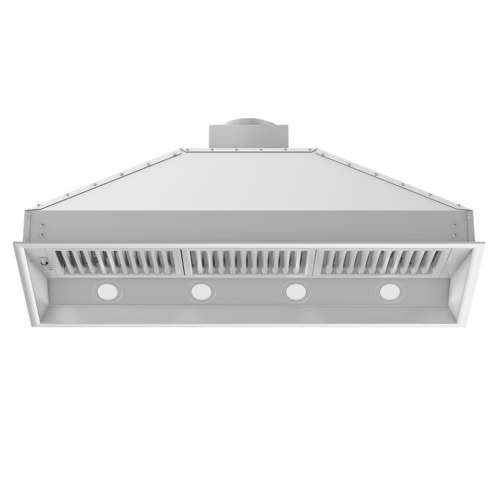 ZLINE 46-inch range hood in stainless steel 698-46, view 4