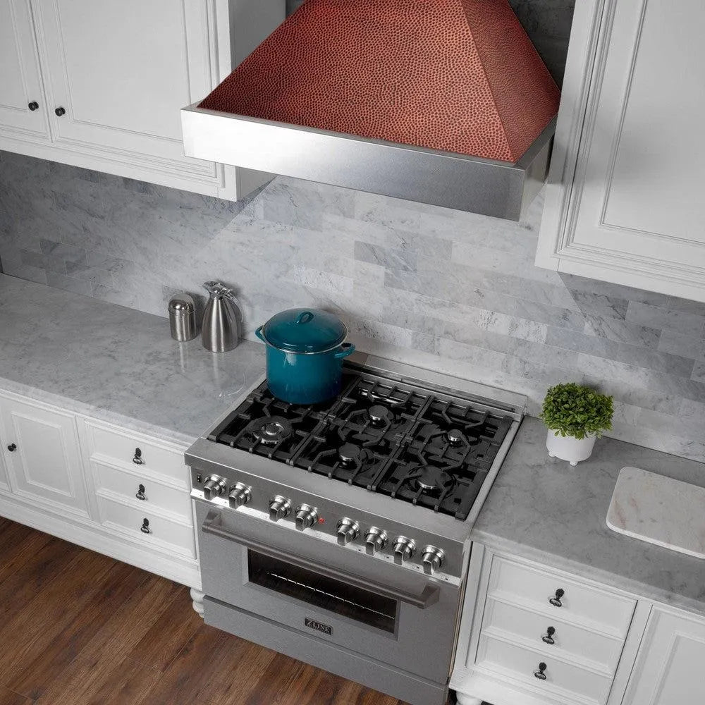 ZLINE 30-inch range hood in satin stainless steel 8654HH-30, view 7