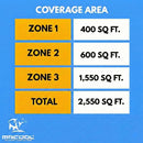 MRCOOL DIY 5th Gen Multi-Zone 3-Zone 48,000 BTU 22 SEER2 (9K + 12K + 36K) Ductless Mini-Split Air Conditioner and Heat Pump