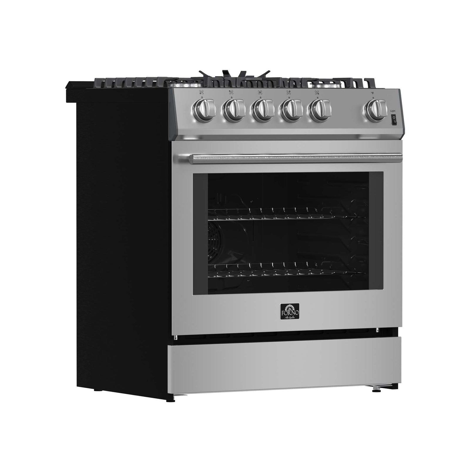 Forno Leonardo 30 Inch Gas Range angle view