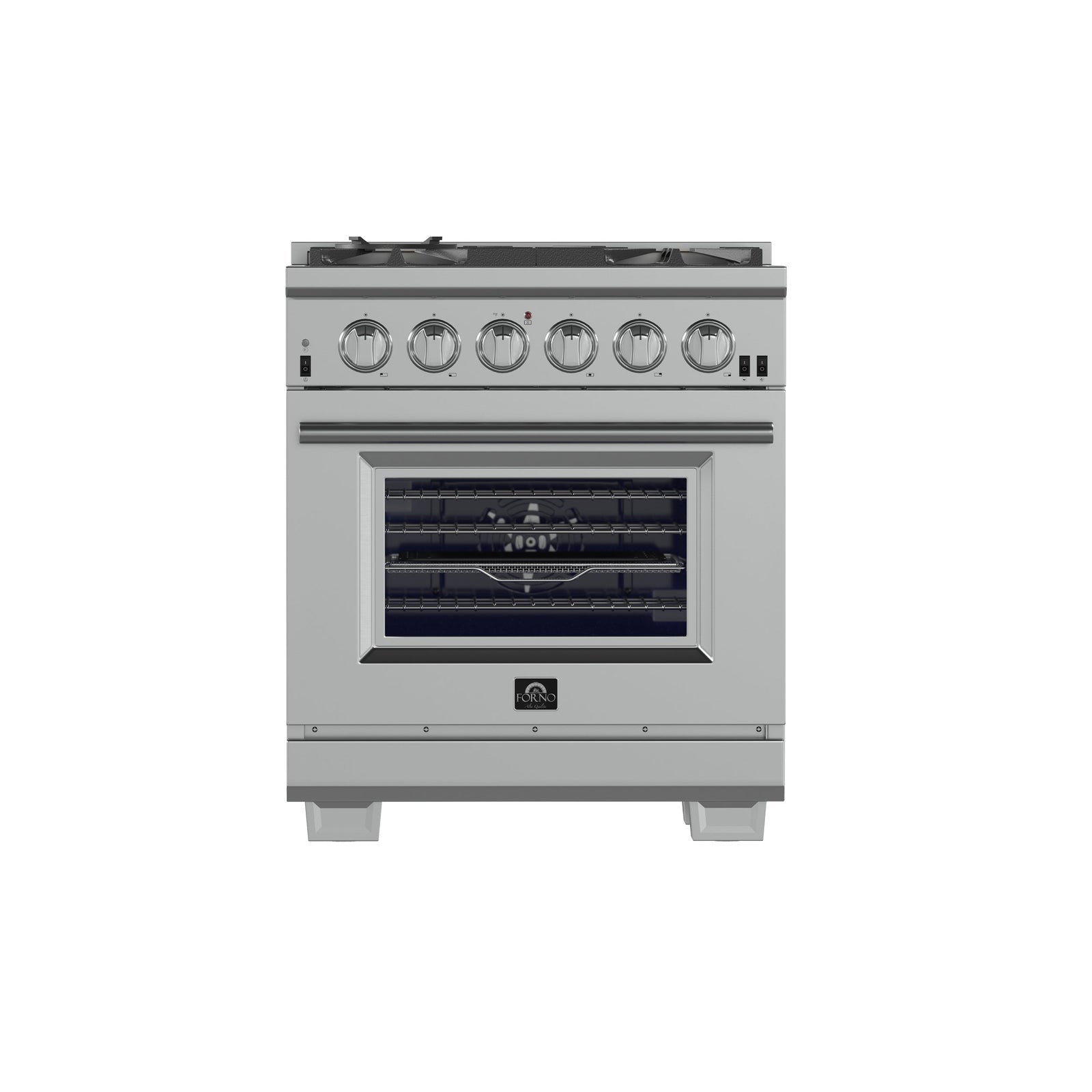 Forno Capriasca 30 Inch Gas Range front view