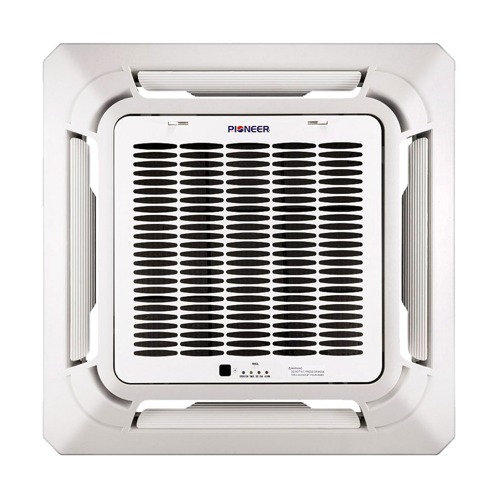 Pioneer® 12,000 BTU 21.5 SEER 115V SEER 8-Way Compact Cassette Mini-Split Air Conditioner Heat Pump System Full Set
