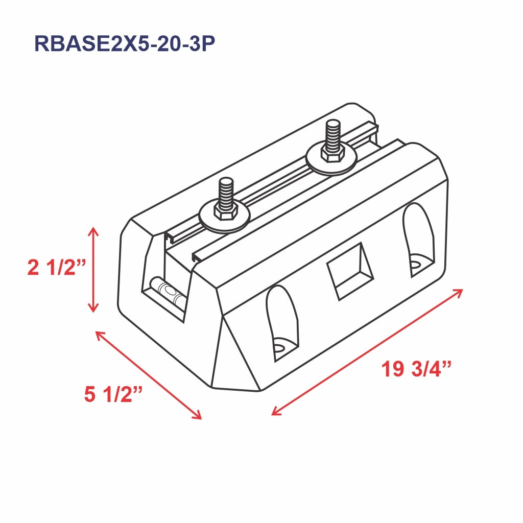 Pioneer Floor Mounting Base Kit for Split Air Conditioning Systems