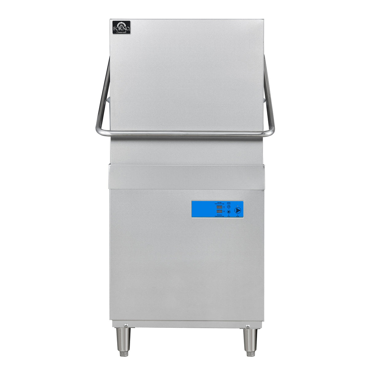 Forno Commerciale 31-Inch Commercial Hood Dishwasher, 1-Phase/3-Phase Compatible - FCMDW0031