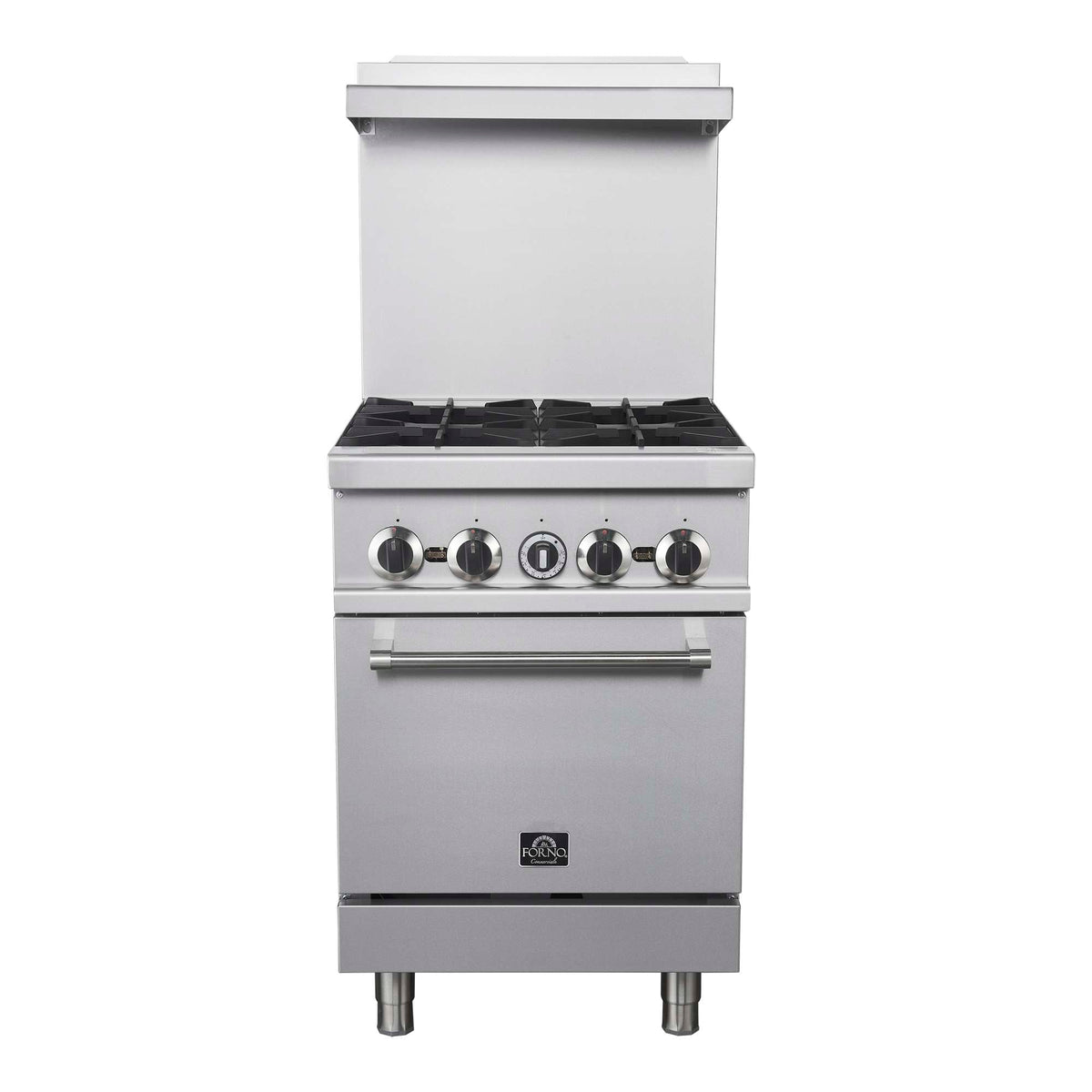 Forno Commerciale 24 Inch Gas Range with 4 Burners - FCMGR0093-24