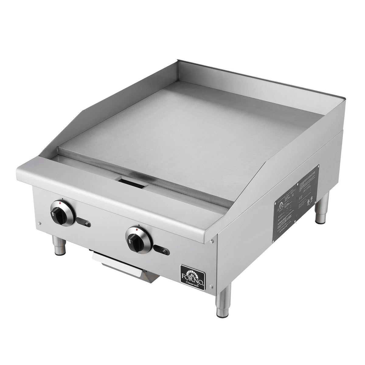 Forno Commerciale 24 Inch Gas Griddle - FCMGG0055-24