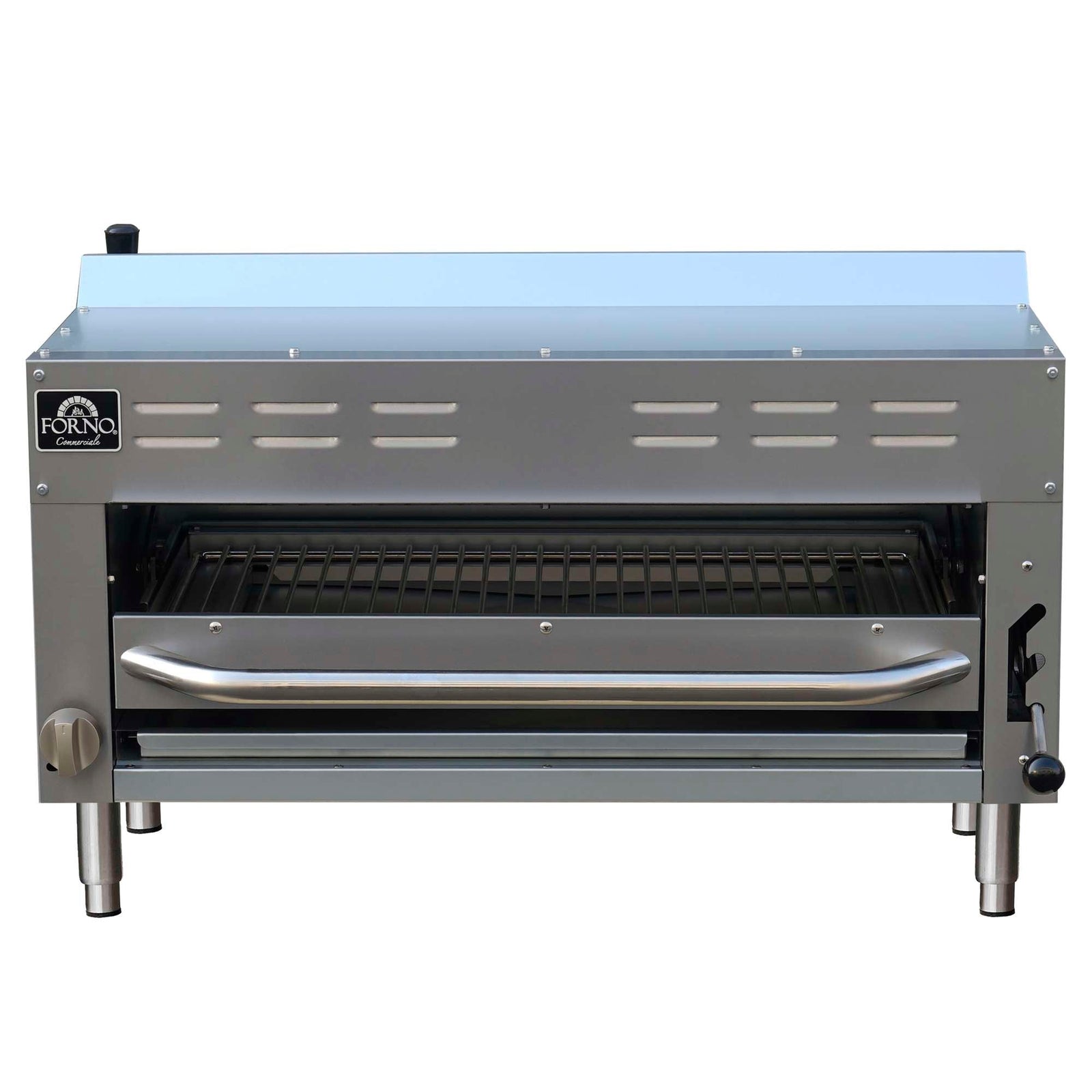 Forno Commerciale Gas Salamander, 35 000 BTU, Infrared Broiler, Adjustable Rack, LP convertible - FCMGS0114-36