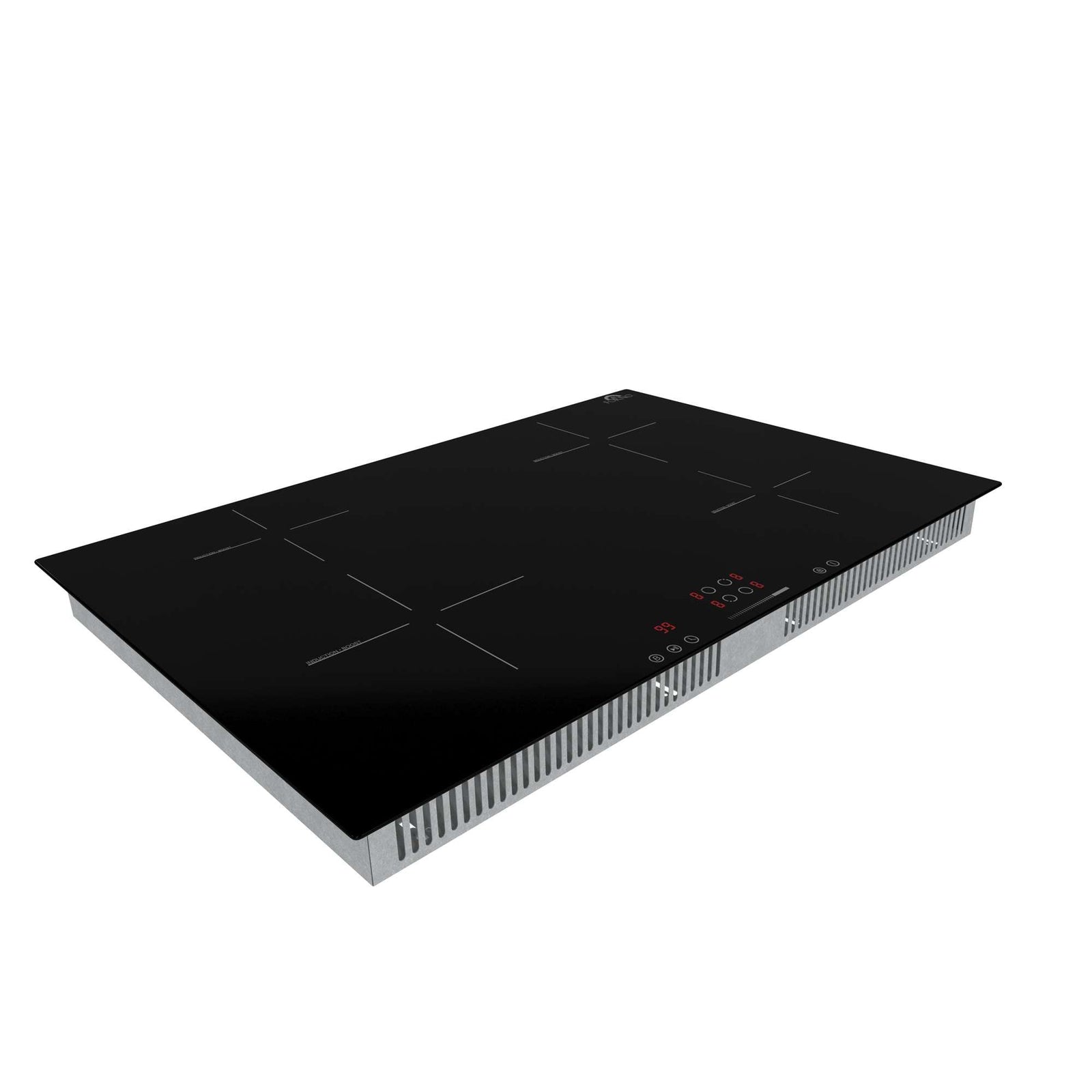 Forno Parco 30-Inch Induction Cooktop, 4 Zones, 7,200W Total Power, Touch Control, 9 Power Levels, Booster Function - FCTIN0583-30