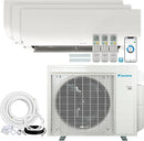 Daikin 24,000 BTU (7K + 7K + 9K) MXM 21 SEER2 3 Zone Wall Mount Mini Split Heat Pump System - R32 - 230V