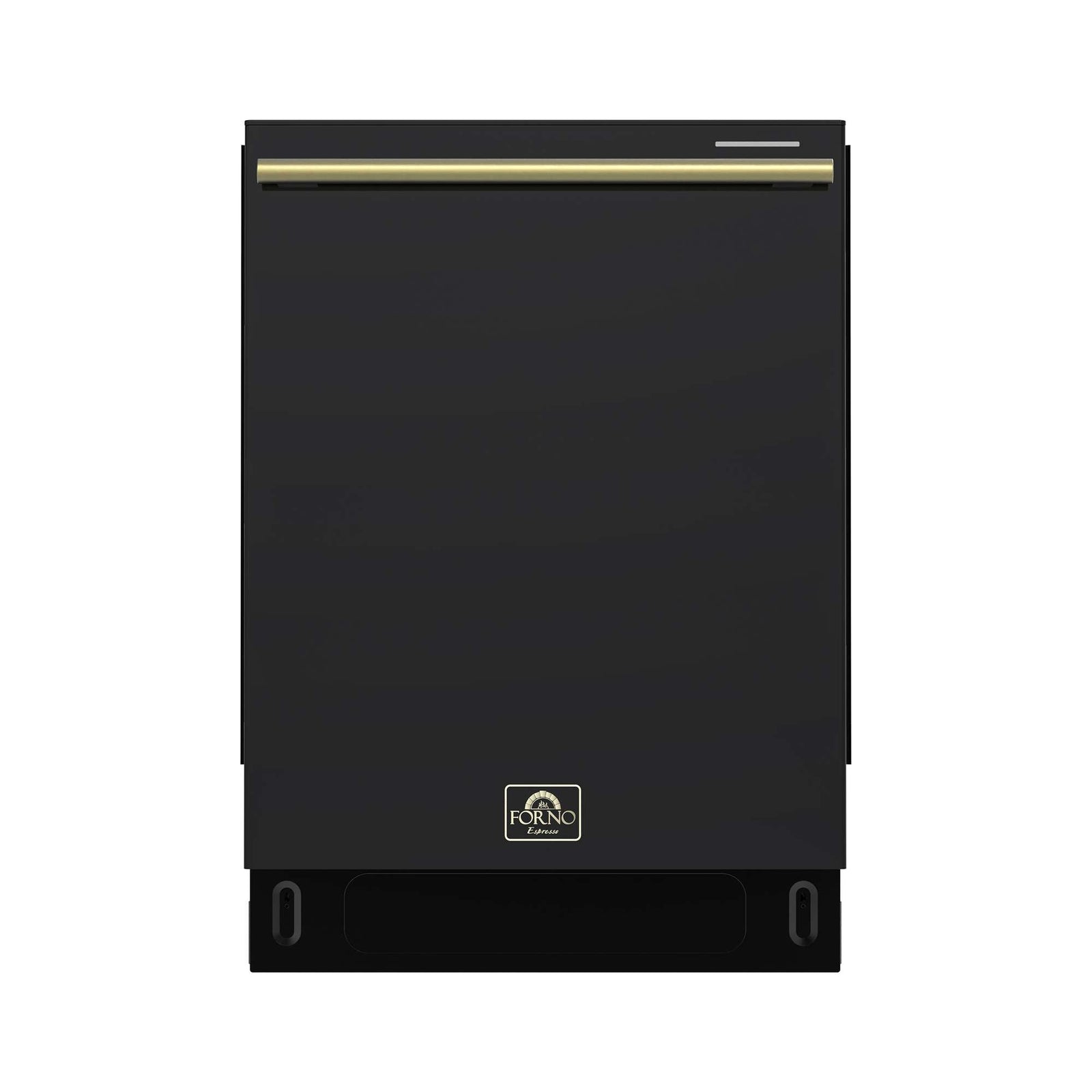 Forno Stella 24 in. Built-in Dishwasher in Black, Tall Tub, Top Touch Control, Fingerprint-Resistant Stainless Steel Dishwasher, Black, Quiet 44 dBA, Soil-Sensing Capable, NSF & ENERGY STAR - FDWBI8010-24BLK