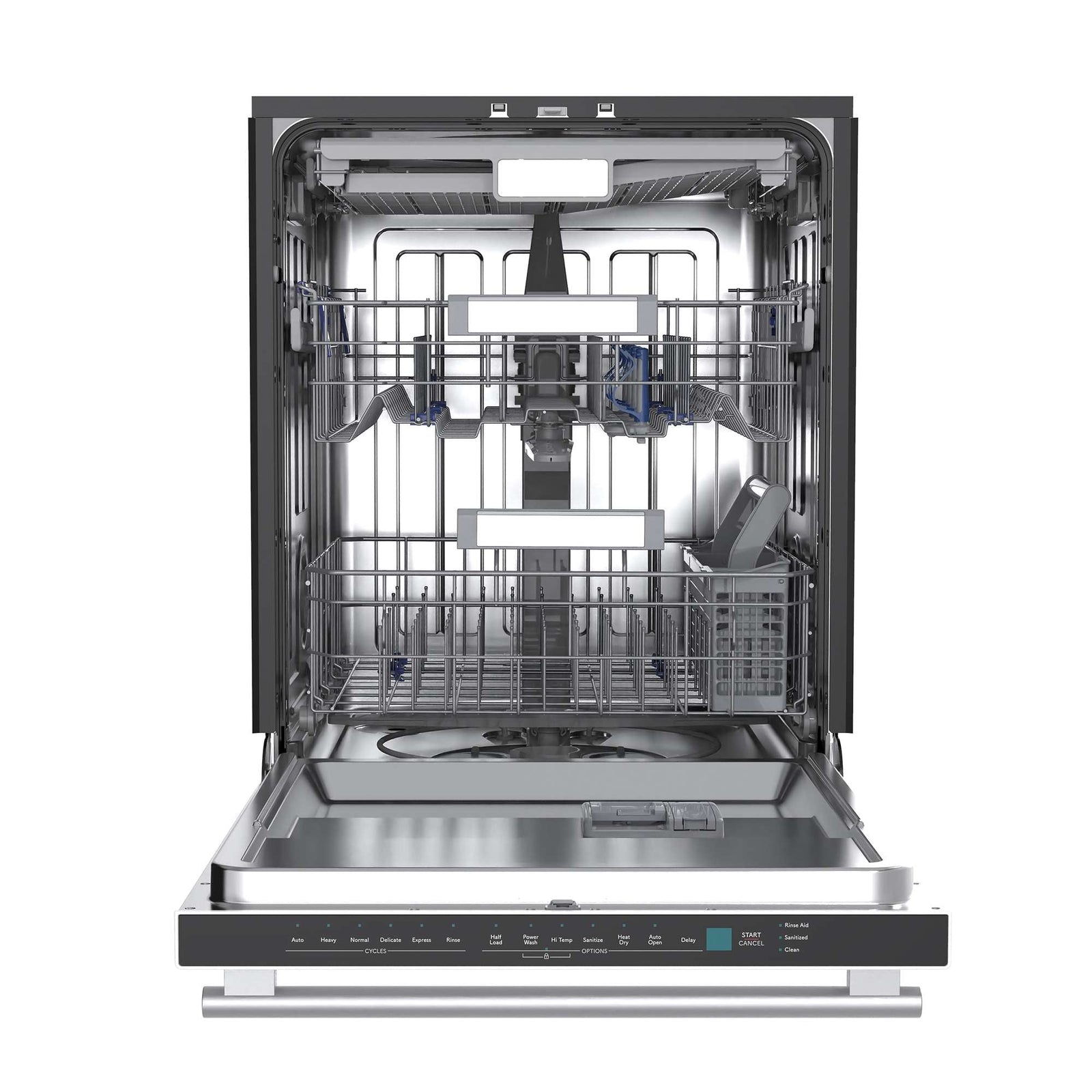 Forno Stella 24 in. Built-in Dishwasher in White, Tall Tub, Top Touch Control, Fingerprint-Resistant Stainless Steel Dishwasher, Quiet 44 dBA, Soil-Sensing Capable, NSF & ENERGY STAR - FDWBI8010-24WHT