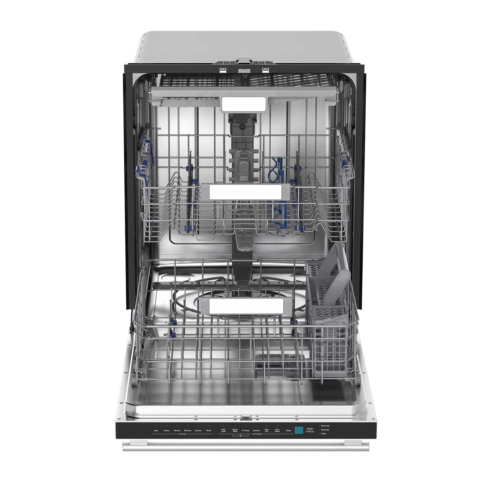 Forno Stella 24 in. Built-in Dishwasher in White, Tall Tub, Top Touch Control, Fingerprint-Resistant Stainless Steel Dishwasher, Quiet 44 dBA, Soil-Sensing Capable, NSF & ENERGY STAR - FDWBI8010-24WHT