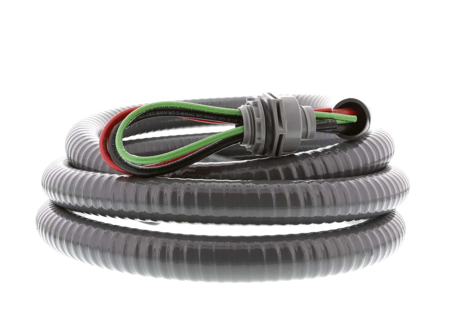 3/4 Inches x 6 Ft Electrical Whip with Conduit (8 Gauge Wire)