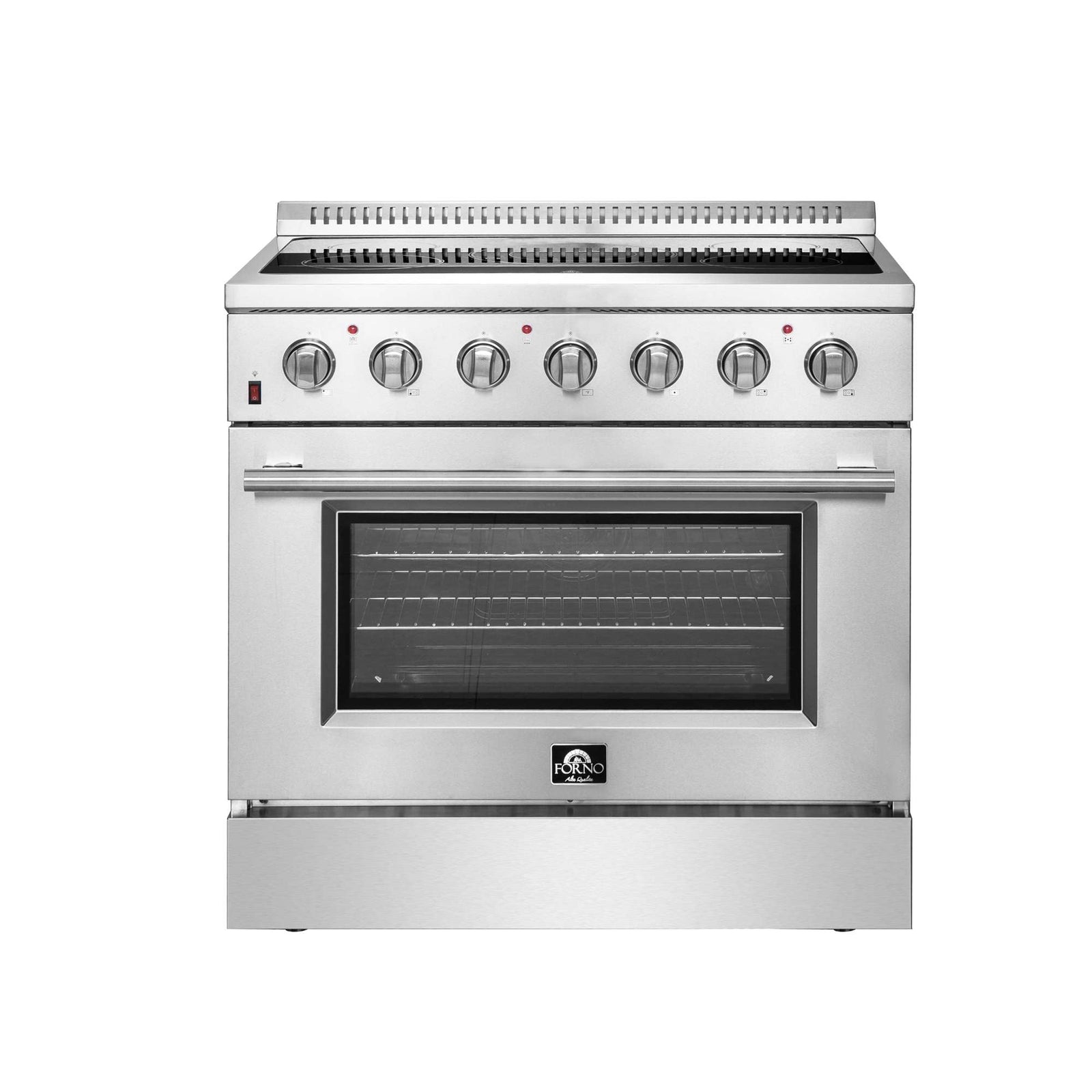 Forno Galiano 36-Inch Freestanding Electric Range, True Convection, Energy Efficient - FFSEL6083-36
