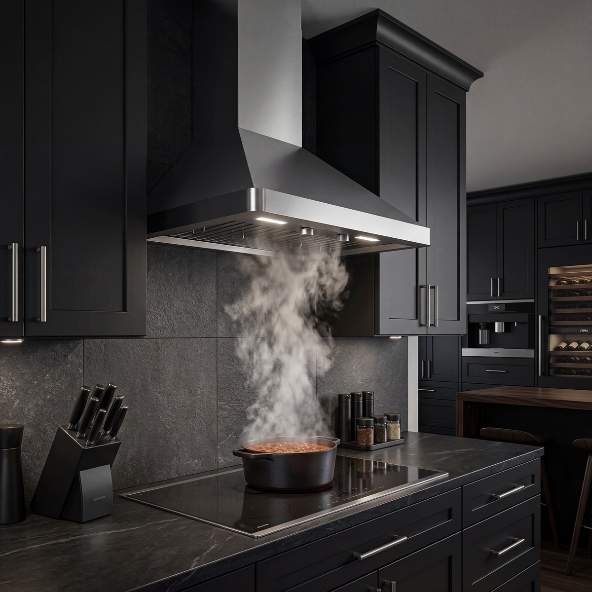 Victory 36-Inch 600 CFM Wall Mount Range Hood in Stainless Steel