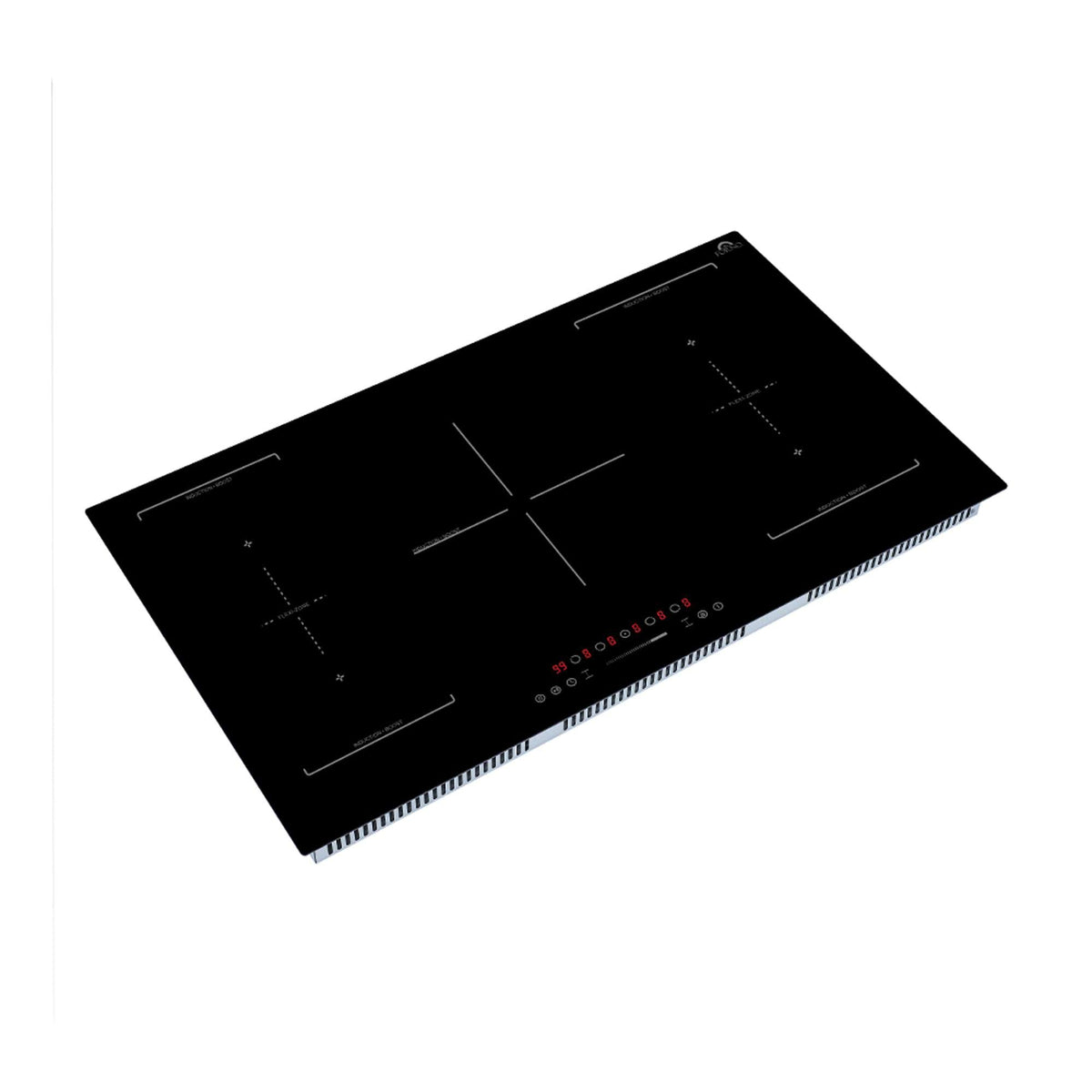 Forno Ornonzo 36-Inch Induction Cooktop, 5 Zones, 2 Flex-Zones, 10,200W Total Power, Touch Control, 9 Power Levels - FCTIN0569-36