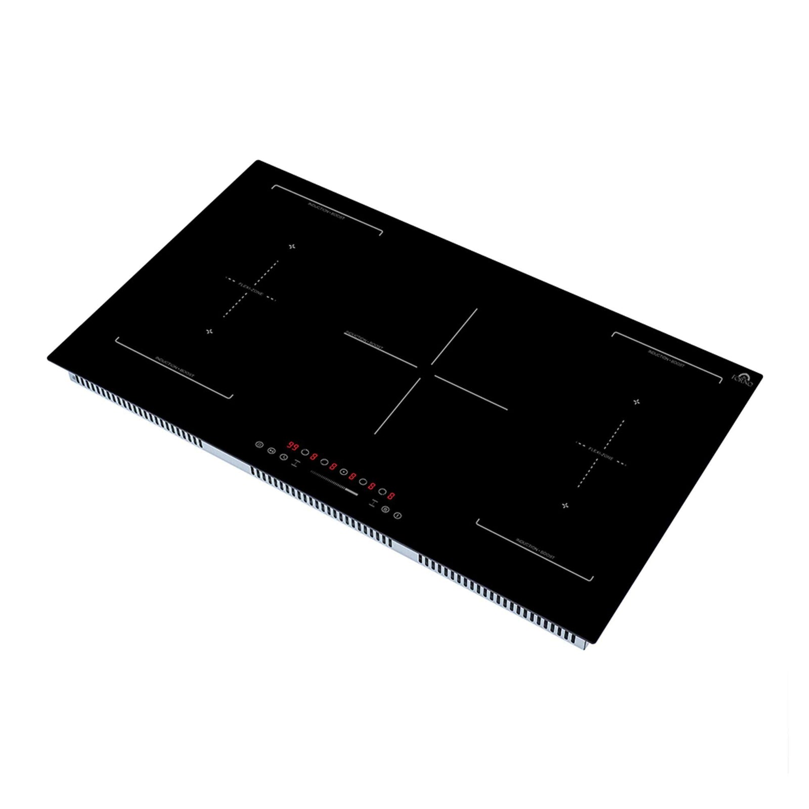 Forno Ornonzo 36-Inch Induction Cooktop, 5 Zones, 2 Flex-Zones, 10,200W Total Power, Touch Control, 9 Power Levels - FCTIN0569-36