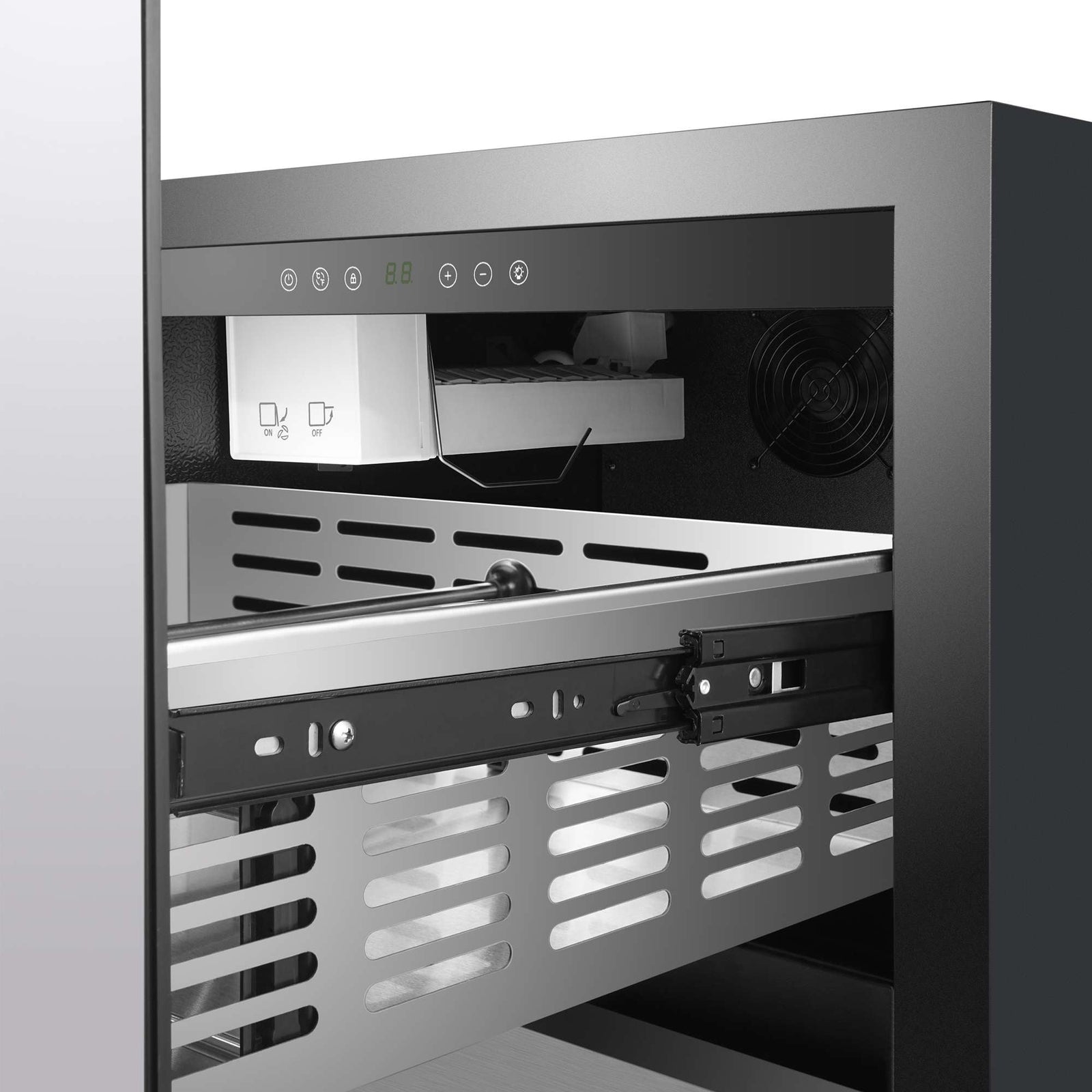 Forno Cosenza 24" Built-In Drawer Freezer with Ice Maker, 4.69 cu.ft. - FDRBI1838-24S