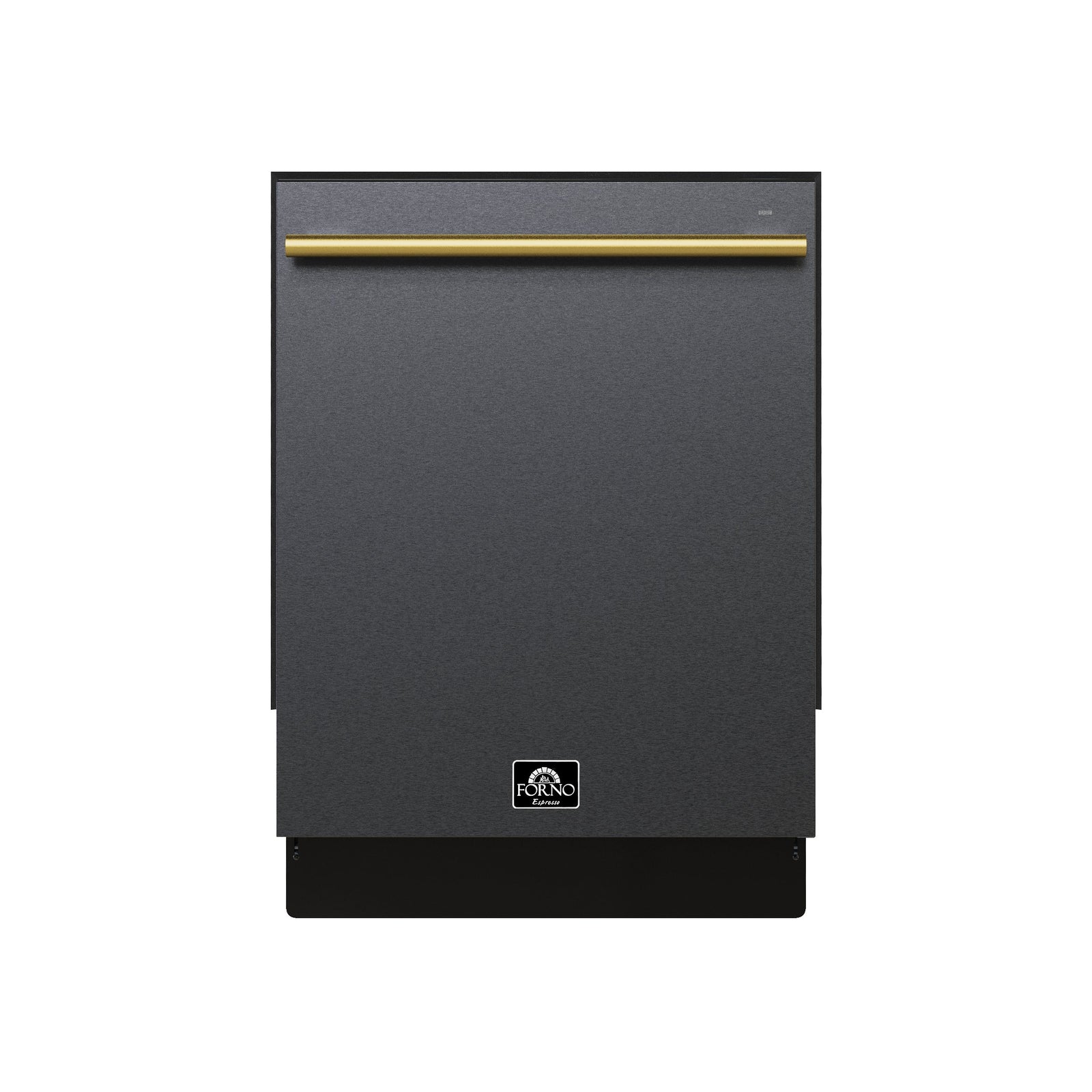 Forno Romano Espresso 24-Inch Built-In Dishwasher, Black Finish, Stainless Steel Tub, 49 dBA, Energy Star Certified - FDWBI8035-24BLK